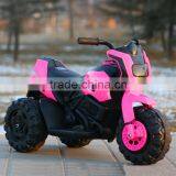 NEW -12V Battery Powered Kids Ride On Toy Chopper Motorcycle Car 3 Wheels thumbnail-1