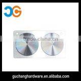 oem high precision hardware aluminum metal parts with cd-lines