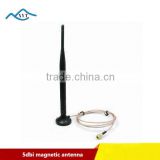 External magnetic base 2.4GHz omni dipole 5dbi wifi antenna