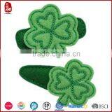 2016 Hot Sale Shamrock St. Patrick Hair Clip Chinese Manufacture thumbnail-2