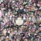 Natural Mixed Tourmaline Chips/Colorful Tumbled Stones