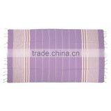 Hot Sale Super Soft Cotton Beach Towel Strip Cotton Beach Towel Yarn Dyed Beach Towel thumbnail-3