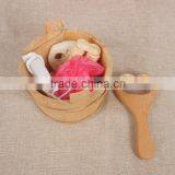 Natural Wooden/bamboo Bath and Body Spa Gift Set thumbnail-3