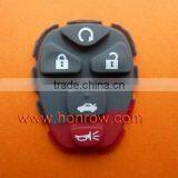 Lower Price GM 4+1 Button Rubber Key Pad,GM Blank Key Auto Key Shell