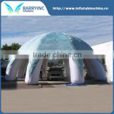 Hot selling customized PVC inflatable spider tents for event festivals