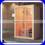 Canadian Red Cedar Wood Sauna Room Demo thumbnail-1