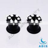 Hot Sell Spiky Silicone Tunnels Ear Piercing