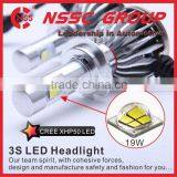 Hottest Sale12V 24V 38W High Low Beam 6000K Canbus Wholesale Automotive Headlamp Led Headlight Led Auto Headlight H4 thumbnail-3