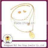 Christians Keepsake Saint St. Benedict Jubilee Medal Stainless Steel Religious Medalla Jubilar De San Benito Pendant Necklace thumbnail-1