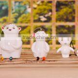 cute radish creamics wind chime