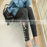 2015 Hot Sale Europe Style Lace Cotton Leggings thumbnail-1
