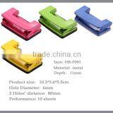 2013 Candy Color and Hot Selling Two Hole Paper Punch thumbnail-2