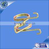 Customize High Demand Steel Small Double Flat Torsion Spring For Toys