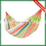 Wholesale Cheap OEM Custom Canvas Double Cotton Sleeping Hammock thumbnail-2