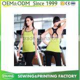 OEM Dry Fit Sports Wear Plain Gym Yoga Tank Top/blue Vest/singlet Women by Guangzhou Garment thumbnail-3