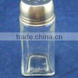 Glass Salt and Pepper Stainless Steel Shaker thumbnail-1