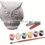 DIY Painting and Decorating Your Own Owl Bank For Kids thumbnail-2