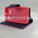 2016 Hot Sales Flip Cover PU Leather Cases for Iphone6 With TPU Holder, Two Card Slots and Stand Funtion thumbnail-3