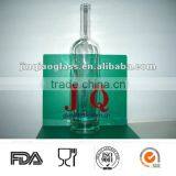 High White Material Glass Vodka Bottle thumbnail-1