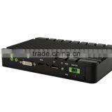 Dual LAN Intel Celeron 1.4GHz/1.6GHz Dual Core CPU Fanless Mini Box PC NIS-896 3CH Independent Display thumbnail-2