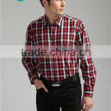 2015 Bladies New Bamboo Fiber Shirts For Men Plaid Shirts For Men thumbnail-3