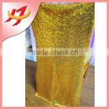 Factory Sale High Back Gold Sequin Christmas Chair Covers for Banquet thumbnail-3