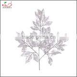 Jiawei Silver Wholesale Indoor Decoration Artificial Ficus Leaves