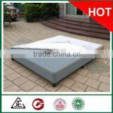 high quality fixed platform bed frame with washable cloth cover