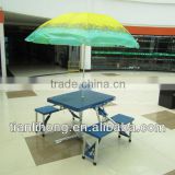 Cheap ABS Folding Camping Table with umbrella