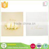 Europe Artificial Lace Pearl Blank Wedding Invitation Cards thumbnail-4