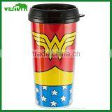 PP Plastic Insulated Coffee Mug