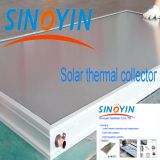 High efficiency solar thermal collector of white frame