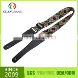 Custom hight quanlity soldier guitar strap with anime image