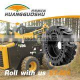 top grade solid tyre loader tires, 7.00-12 solid forklift tire