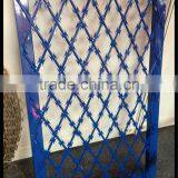 Crossed Welded Concertina Diamond Razor Wire Mesh Fence thumbnail-1