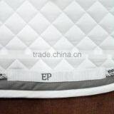 FASHION HORSE SADDLE PAD WITH 2CORDS,ENGLISH HORSE SADDLE PAD FASHION DESIGNED,POLYCOTTON HORSE SADDLE PAD WITH CRYSTALS thumbnail-3