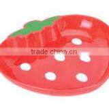 Lovely Strawberry Shape Pattern Plastic Candy Dish