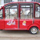 500W Closed Cabin Cargo Electric Rickshaw Tricycle With Closed Body thumbnail-3