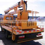 4x2 Dongfeng Double Cab Overhead Working Truck thumbnail-4
