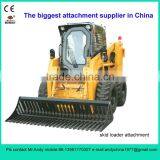 Skid Steer Loader Rock Bucket (skid Loader Attachment,bobcat Attachment)