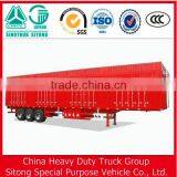 Curtain Side Semi Trailer Curtain Sider Cargo Trailer for Africa thumbnail-5
