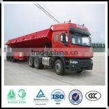 HYVA Hydraulic Lifting Cylinder 3axle Tipping Trailer for Sale thumbnail-1
