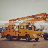 Dongfeng 95HP Hydraulic Cage Lift Truck High Rise Work Platform Truck thumbnail-4