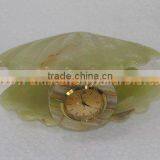 PAKISTAN SUPPLIER WHOLESALE New Selling Attractive Style CLOCKS ONYX MARBLE HANDICRAFTS thumbnail-5