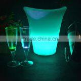 RGB Led Color Changing Ice Bucket Champagne Ice Bucket With Stand Ice Bucket Party Cooler thumbnail-4