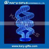 Acrylic Table Light Colorful 3D LED Lamp thumbnail-2