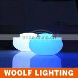 33cm Waterproof IP68 RGB Colors Rechargeable Floating Led Oval Light thumbnail-1