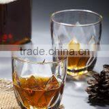 380ml Clear Glass Cup With Machine Made Lotus Pattern for Drinking thumbnail-4