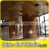 Decorative Stainless Steel Column Covers for Structural Pillar thumbnail-1