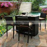 SIGMA Plastic Outdoor Bar Furniture Outdoor Pub Table Rattan Bar Seats thumbnail-1